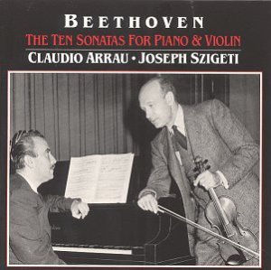 Joseph Szigeti, Claudio Arrau / Beethoven : The Ten Sonatas for Piano &amp; Violin (4CD)