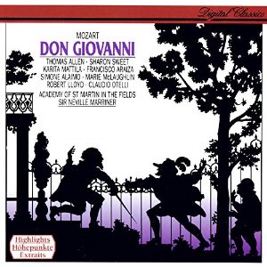 Neville Marriner / Mozart Don Giovanni Highlights