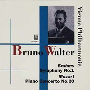Bruno Walter / Brahms: Symphony No.1, Mozart: Piano Concerto No.20