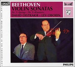 David Oistrakh, Lev Oborin / Beethoven: Violin Sonatas Nos.5 &#039;Spring&#039; &amp; 9 &#039;Kreutzer&#039; (XRCD, DIGI-BOOK)