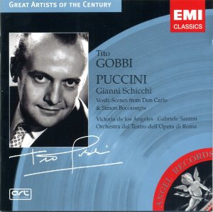 Tito Gobbi / Puccini: Gianni Schicchi; Verdi: Scenes from Don Carlo &amp; Simon Boccanegra