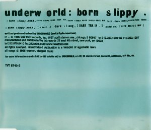 Underworld / Born Slippy (SINGLE, 미개봉)