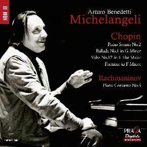 Arturo Benedetti Michelangeli / Chopin: Piano Sonata No.2 &#039;Marche Funebre&#039; &amp; Rachmaninov: Piano Concerto No.4 (SACD Hybird)