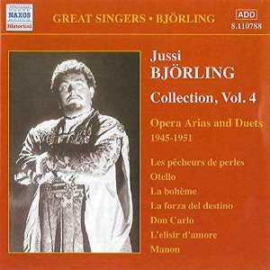 Jussi Bjorling / Bjorling Collection Vol.4, Opera Arias And Duets