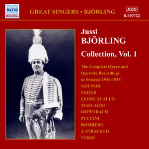 Jussi Bjorling / Bjorling Collection Vol.1, Opera And Operetta Recordings