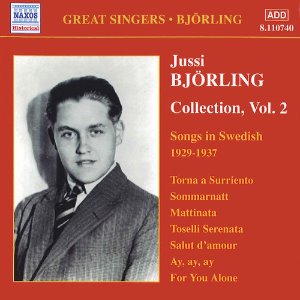 Jussi Bjorling / Bjorling Collection Vol.2, Songs in Swedish [1929-1937]