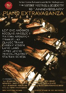 [DVD] Leif Ove Andsnes, Martha Argerich, Emanuel Ax / The Verbier Festival &amp; Academy 10 Anniversary: Piano Extravagnza