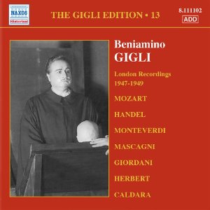 Beniamino Gigli / Gigli Edition, Vol.13 - London Recordings