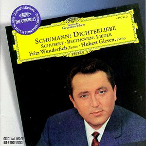 Fritz Wunderlich, Hubert Giesen / Schumann, Schubert, Beethoven: Dichterliebe Op.48, Lieder