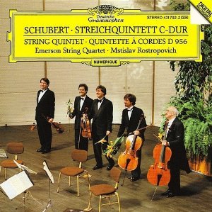 Mstislav Rostropovich, Emerson String Quartet / Schubert: String Quintet in C, d. 956