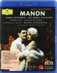 [Blu-Ray] Anna Netrebko / Rolando Villazon / Daniel Barenboim / Massenet: Manon