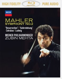 [Blu-ray Audio] Zubin Mehta / Mahler : Symphony No.2 in C minor &#039;Resurrection&#039;