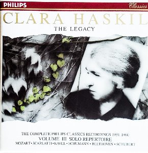 Clara Haskil / The Legacy 1951-1960 - Volume III: Solo Repertoire (3CD, BOX SET)