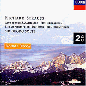 Georg Solti / R. Strauss: Ein Heldenleben Op.40, Also Sprach Zarathustra Op.30 (2CD)