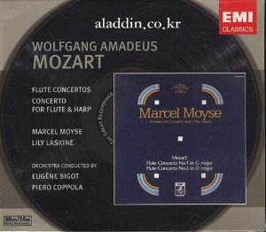 Marcel Moyse / Lily Laskine / 이 한 장의 역사적 명반 - Mozart : Flute Concerto No.1 &amp; 2, Flute And Harp Concerto K.299