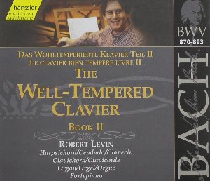 Robert Levin / Bach: The Well-Tempered Clavier Book II BWV870-893 (2CD)