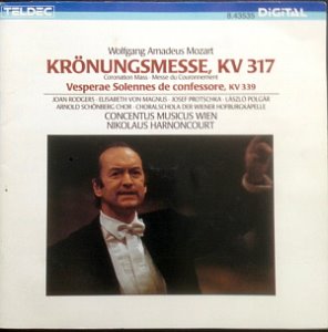 Nikolaus Harnoncourt / Mozart: Kronungsmesse, KV 317 - Vesperae Solennes De Confessore, KV 339