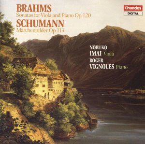 Nobuko Imai, Roger Vignoles / Brahms / Schumann: Sonatas For Viola And Piano Op. 120 / Marchenbilder Op. 113