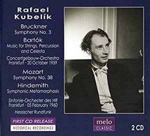 Rafael Kubelik / Bruckner, Bartok, Mozart and Hindemith (2CD, DIGI-PAK)
