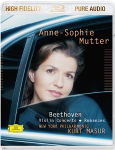 [Blu-ray Audio] Anne-Sophie Mutter, Kurt Masur / Beethoven : Violin Concerto &amp; Romances