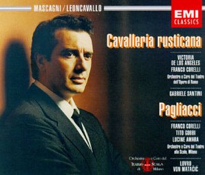 Franco Corelli / Mascagni / Leoncavallo: Cavalleria Rusticana; Pagliacci (2CD, 미개봉)