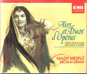 Mady Mesple, Nicolai Gedda / Airs Et Duos D&#039;Operas (2CD, 미개봉)