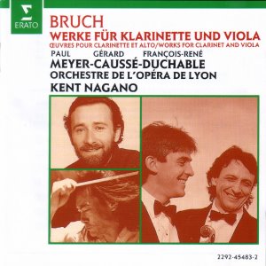 Kent Nagano / Bruch : Konzert fur Klarinette, Viola und Orchester Op.88