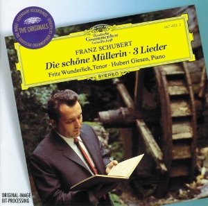 Fritz Wunderlich / Hubert Giesen / Schubert: Die Schone Mullerin &amp; 3 Lieder (미개봉)