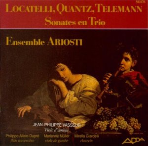 Ensemble Ariosti / Locatelli, QUantz, Telemann: Sonates en Trio