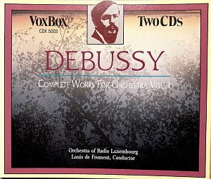 Louis de Froment / Debussy : Orchestral Music (2CD)
