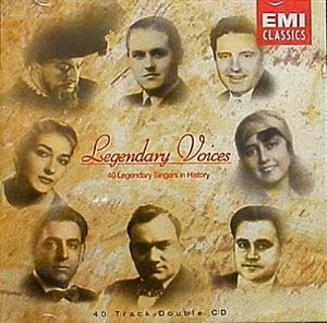 V.A. / Legendary Voices - 40 Legendary Singers In History (2CD, 미개봉)