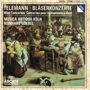 Reinhard Goebel / Musica Antiqua Koln / Telemann: Wind Concertos