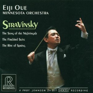 Eiji Oue, Minnesota Orchestra / Stravinsky: The Song of the NIghtingale, The Firebird Suite, The Rite of Spring (HDCD)