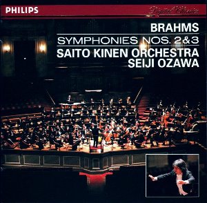Seiji Ozawa / Brahms: Symphonies No. 2 &amp; 3 (홍보용)
