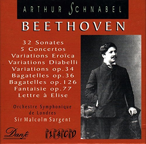 Arthur Schnabel, Sir Malcolm Sargent / Beethoven: Sonatas &amp; Concertos (14CD, BOX SET)