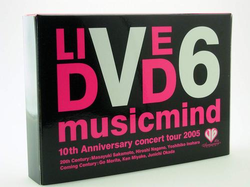 [DVD] V6 / Live DVD - musicmind 10th Anniversary concert tour 2005 (4DVD, 한정반 A)