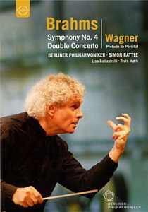 [DVD] Simon Rattle / Brahms: Symphony No.4 Double Concerto &amp; Wagner: Prelude To Parsifal