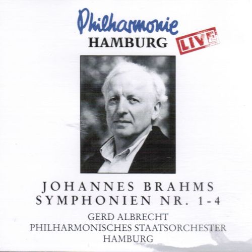 Gerd Albrecht / Brahms: Symphonien Nr. 1-4 (Live) (4CD)