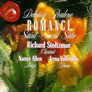 Nancy Allen, Irma Vallecillo, Richard Stoltzman / Debussy, Poulenc, Saint Saens, Satie: Romance