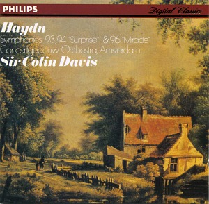 Colin Davis / Haydn: Symphonies 93, 94 &amp; 96
