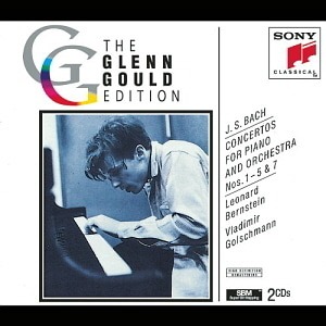 Glenn Gould / Leonard Bernstein / Vladimir Golschmann / Bach: Piano Concertos Nos.1-5, 7 (2CD)