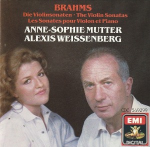 Anne-Sophie Mutter, Alexis Weissenberg / Brahms: The Violin Sonatas