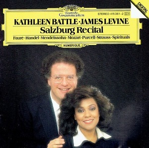 Kathleen Battle, James Levine / Salzburg Recital