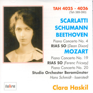 Clara Haskil / Scarlatti, Schumann, Beethoven, Mozart: Piano Concertos (2CD) 