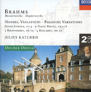 Julius Katchen / Brahms : Solo Piano Works (2CD)