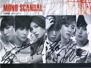 유키스(U-Kiss) / Mono Scandal (MINI ALBUM, 홍보용, 싸인시디)