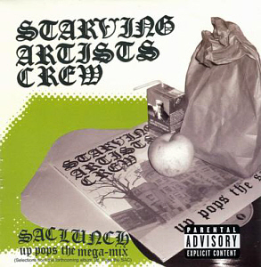 Starving Artists Crew / Sac Lunch (Up Pops The Mega-Mix) (홍보용, 미개봉)