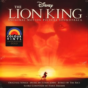 [LP] O.S.T. / The Lion King (Gold Colour Vinyl) (미개봉)