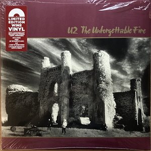 [LP] U2 / The Unforgettable Fire (180g 와인컬러LP, Limited Edition, 35th Anniversary) (미개봉)