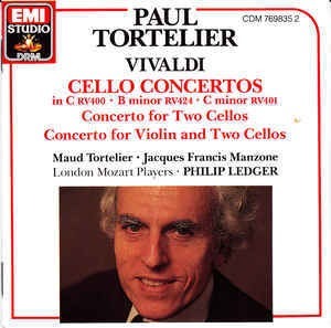 Paul Tortelier / Vivaldi: Cello Concertos
